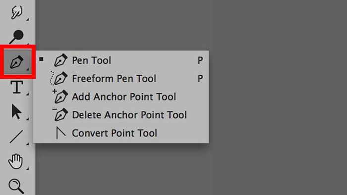 Sử dụng công cụ Pen Tool